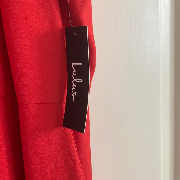 Red Lulus Dress - Picture 2 of 4